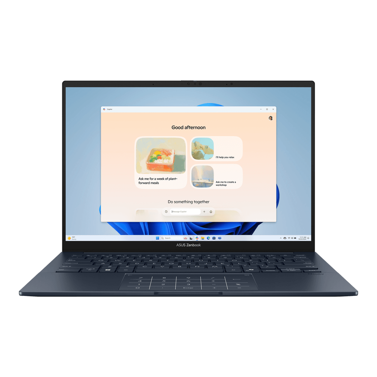 ASUS Zenbook 14 OLED (UX3405); Copilot+ PC (UX3405CA) - Intel Core Ultra 5 225H, 16GB RAM, 512GB SSD
